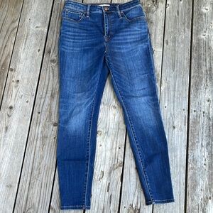 Madewell Curvy High Rise Skinny Jeans 30